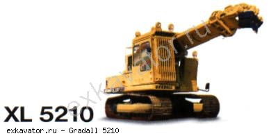 Нестандартные экскаваторы Gradall XL5210