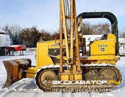 Трубоукладчики гусеничные John Deere 550A
