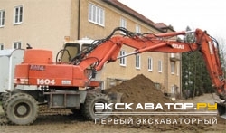 Колесные экскаваторы Atlas 1604K