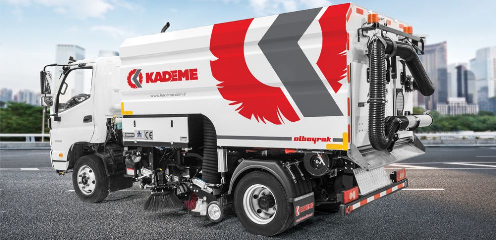 Подметально-уборочные машины Kademe 4