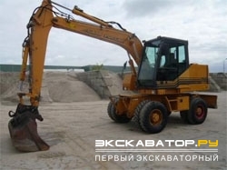 Колесные экскаваторы Case 488 P
