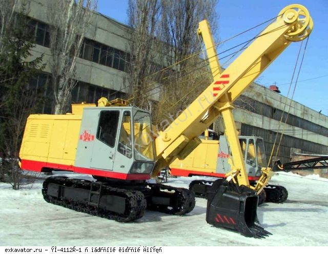 Нестандартные экскаваторы ДонЭкс ЭО-4112А-1 с обратным ковшом