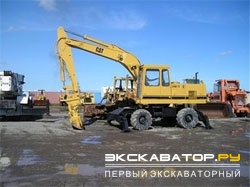 Колесные экскаваторы Caterpillar 214B
