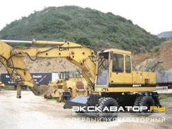 Колесные экскаваторы Caterpillar 214B FT