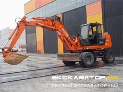 Колесные экскаваторы Hitachi FH115W