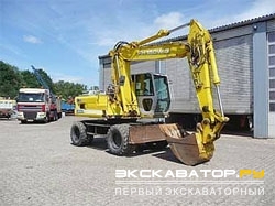 Колесные экскаваторы Hitachi FH150