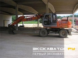 Колесные экскаваторы Hitachi FH165WT