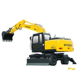 Колесные экскаваторы Hyundai ROBEX 170W-7A