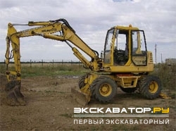 Колесные экскаваторы Komatsu PW95