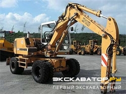 Колесные экскаваторы Liebherr A 310