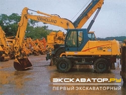 Колесные экскаваторы New Holland EW220