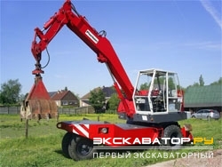 Колесные экскаваторы Poclain TY45
