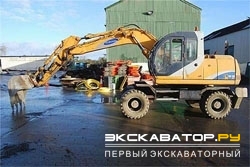 Колесные экскаваторы Samsung SE 130W