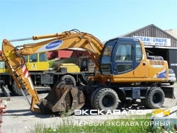 Колесные экскаваторы Samsung SE 130WM-3