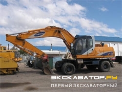Колесные экскаваторы Samsung SE 210W