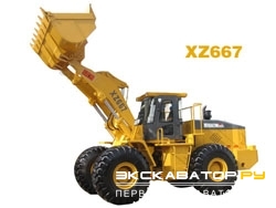 Фронтальные погрузчики колесные Tota XZ667
