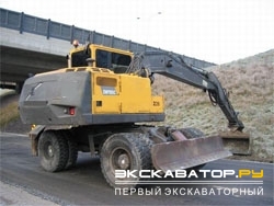 Колесные экскаваторы Volvo EW150C
