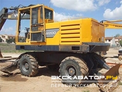 Колесные экскаваторы Volvo EW200