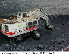 Карьерные экскаваторы гидравлические Terex-O&K RH 170-B