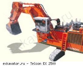 Карьерные экскаваторы гидравлические Telcon EX 2500