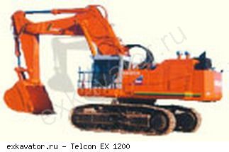 Карьерные экскаваторы гидравлические Telcon EX 1200