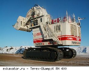 Карьерные экскаваторы гидравлические Terex-O&K RH 400