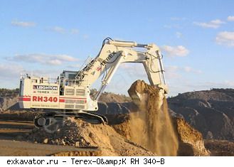 Карьерные экскаваторы гидравлические Terex-O&K RH 340-B