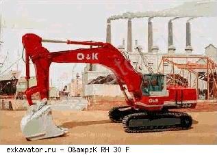 Карьерные экскаваторы гидравлические O&K RH 30 F