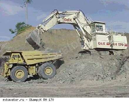 Карьерные экскаваторы гидравлические O&K RH 170