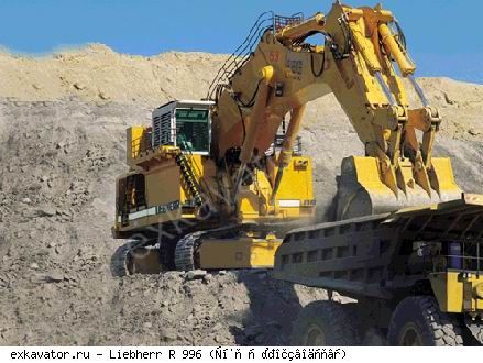 Карьерные экскаваторы гидравлические Liebherr R 996