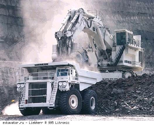 Карьерные экскаваторы гидравлические Liebherr R 995 Litronic