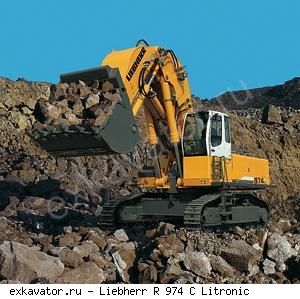 Карьерные экскаваторы гидравлические Liebherr R 974 C Litronic