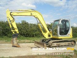Гусеничные экскаваторы New Holland E80-1ES