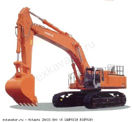 Карьерные экскаваторы гидравлические Hitachi ZAXIS 800 обратная лопата
