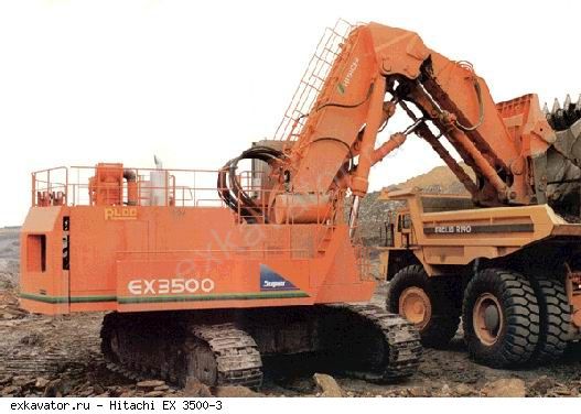 Карьерные экскаваторы гидравлические Hitachi EX3500-3