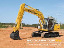 Гусеничные экскаваторы New Holland E175