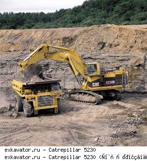 Карьерные экскаваторы гидравлические Catrepillar 5230