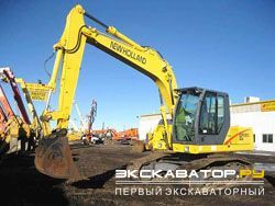 Гусеничные экскаваторы New Holland EC130
