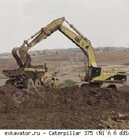 Карьерные экскаваторы гидравлические Caterpillar 375