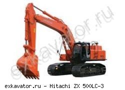 Карьерные экскаваторы гидравлические Hitachi ZX500LC-3