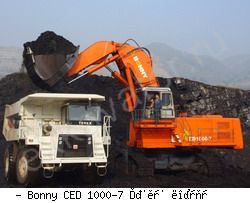 Карьерные экскаваторы гидравлические Bonny CED 1000-7