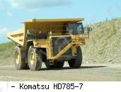 Карьерные самосвалы внедорожные Komatsu HD785-7