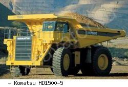 Карьерные самосвалы внедорожные Komatsu HD1500-5