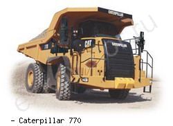 Карьерные самосвалы внедорожные Caterpillar 770