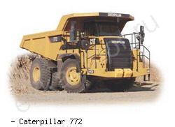 Карьерные самосвалы внедорожные Caterpillar 772