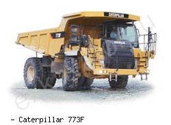 Карьерные самосвалы внедорожные Caterpillar 773F