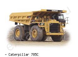 Карьерные самосвалы внедорожные Caterpillar 785C