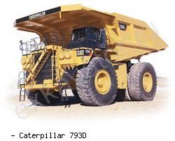 Карьерные самосвалы внедорожные Caterpillar 793D