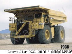 Карьерные самосвалы внедорожные Caterpillar 793C