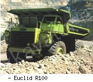 Карьерные самосвалы внедорожные Euclid R100